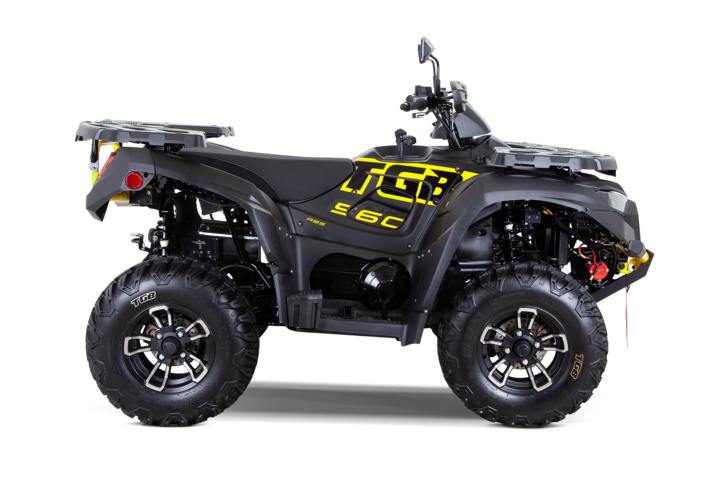 ATV 500 ccm - BLADE 560 EPS ABS in der Black Yellow Matt | Ansicht 1